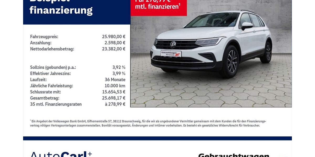 VW Tiguan 76.800 km 25.980 &euro; Plauen 08527