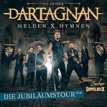 dARTAGNAN - special guests: Storm Seeker & Doppelbock 31.10.2026 Huxleys Neue Welt