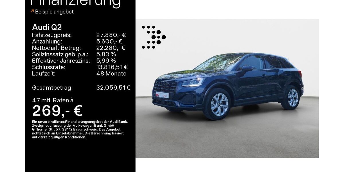 Audi Q2 15.240 km 27.880 &euro; Coburg 96450