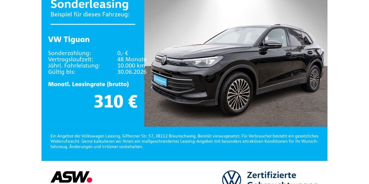 VW Tiguan 19.800 km 34.360 &euro; Bad Rappenau 74906