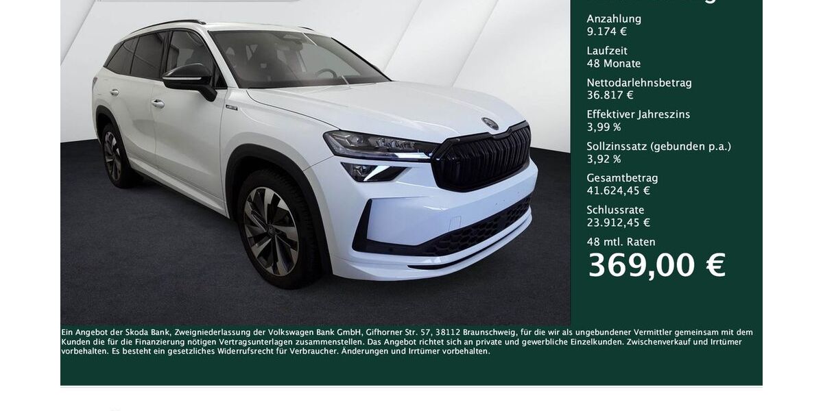 Skoda Kodiaq 7.052 km 45.991 &euro; Dortmund 44269