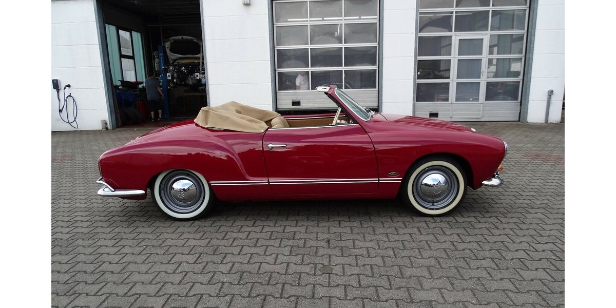 VW Karmann Ghia Cabrio vollständig restauriert 1.200 km 59.990 &euro; Rodgau 63110