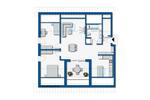 Etagenwohnung Landau an der Isar - 3 Zimmer, 83 m&sup2;, 350.000&euro; | Angebot:26057955