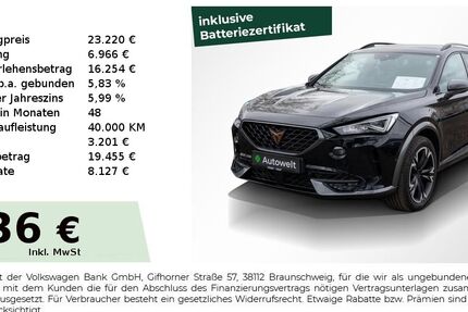 Cupra Formentor 28.950 km 23.220 &euro; Nürnberg 90431
