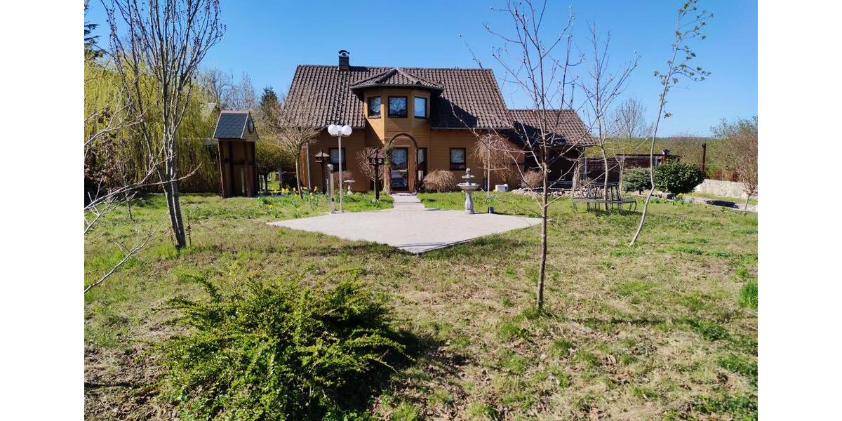 Erdwärmepumpe Blockbohlenhaus m. weiterem Bauplatz Provisionsfrei 6 zimmer