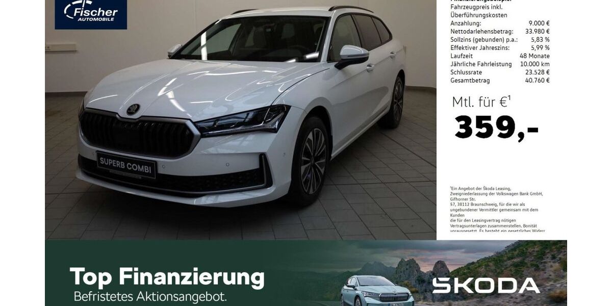 Skoda Superb 6.553 km 42.980 &euro; Amberg 92224