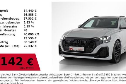 Audi Q8 20.300 km 84.440 € Nürnberg 90441