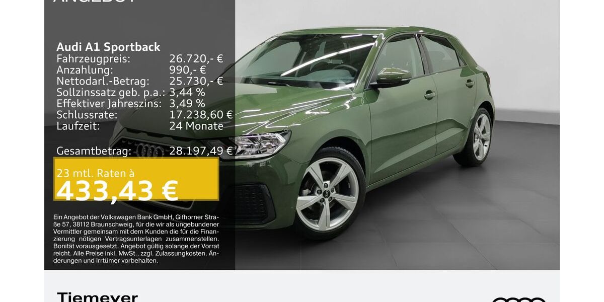 Audi A1 22.496 km 26.720 &euro; Bochum 44809