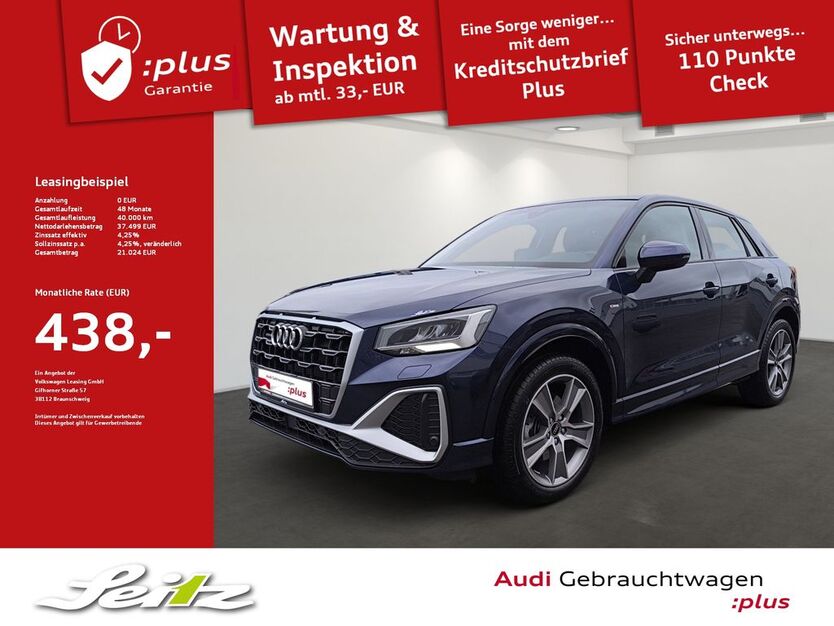 Audi Q2 3.160 km 35.590 € Memmingen 87700