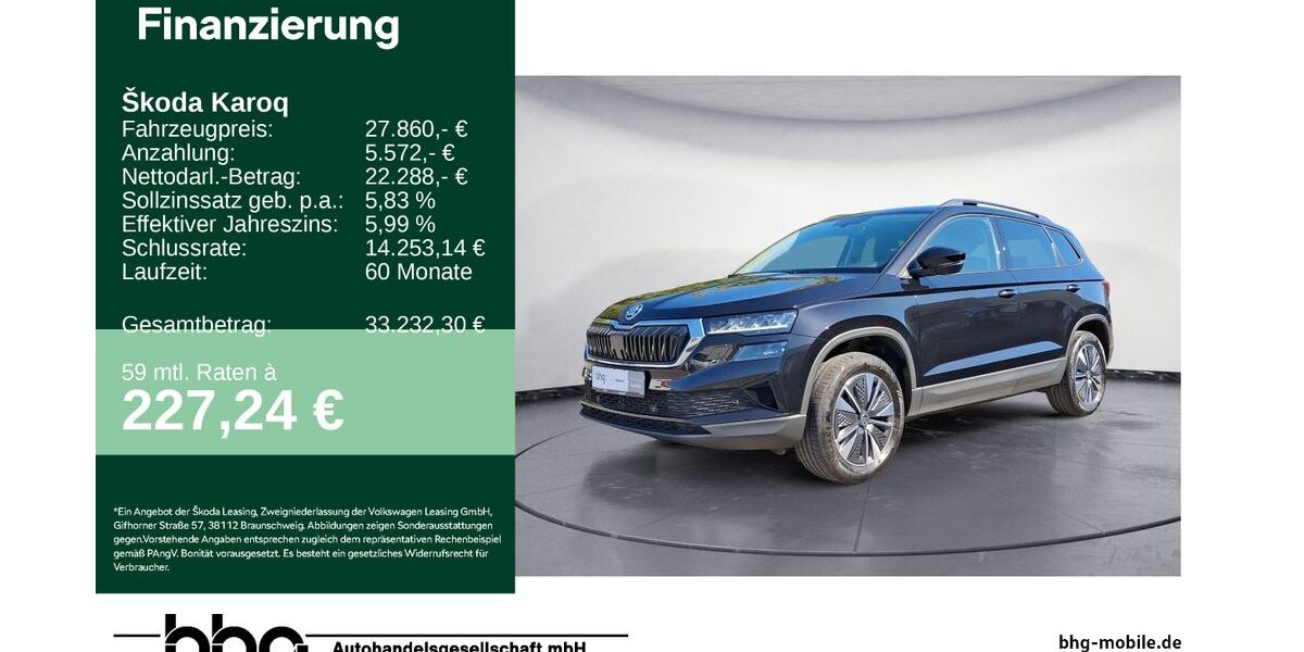 Skoda Karoq 64.500 km 26.990 &euro; Balingen 72336
