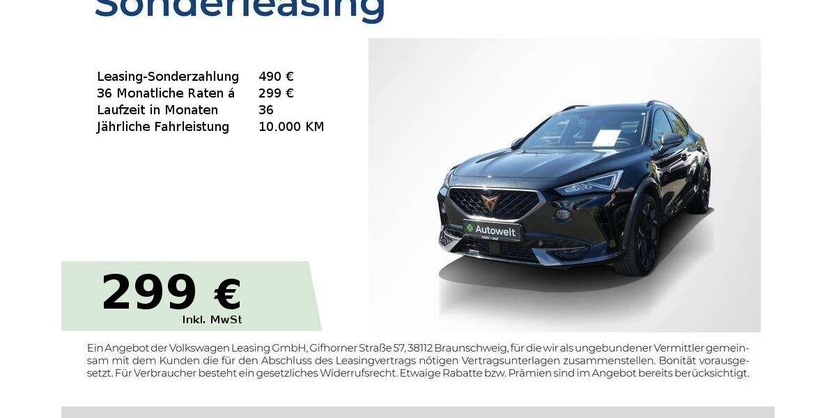 Cupra Formentor 23.250 km 32.950 &euro; Lauf an der Pegnitz 91207