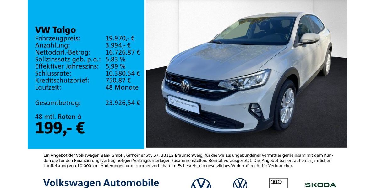 VW Taigo 5.500 km 19.970 &euro; Leipzig 04277