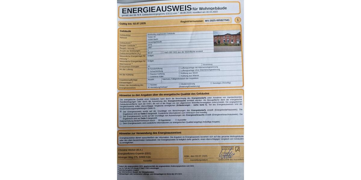 Reihenhaus Barth - 4 Zimmer, 84 m&sup2;, 179.999&euro; | Angebot:27044424