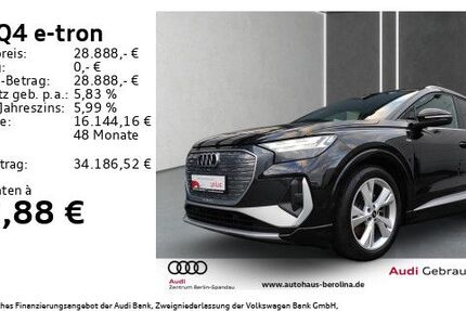 Audi Q4 e-tron 84.169 km 28.300 &euro; Berlin 13581
