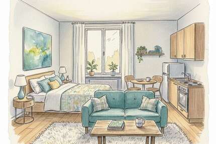 Wohnung zum Kaufen in Bruchsal 79.999 € 24 m² 1 zimmer