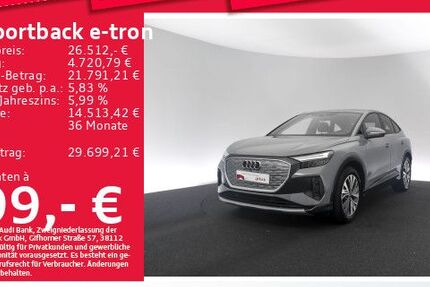 Audi Q4 e-tron 50.326 km 26.512 &euro; Eching 85386