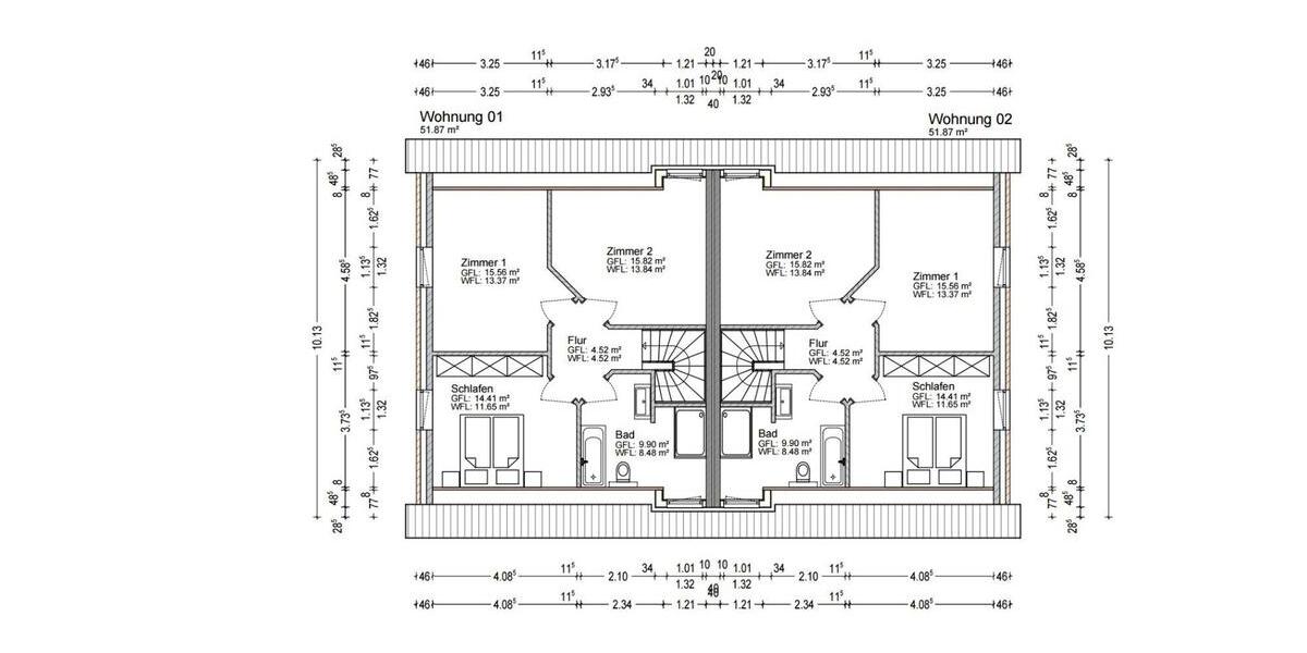 Doppelhaushälfte Schülp bei Rendsburg - 4 Zimmer, 116 m&sup2;, 1.600&euro; | Angebot:26216027