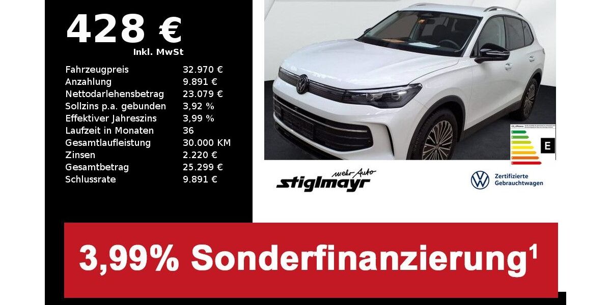 VW Tiguan 25.778 km 32.970 &euro; Pfaffenhofen/Ilm 85276