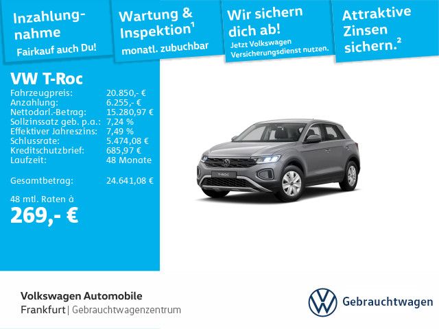 VW T-Roc 9.964 km 20.850 &euro; Frankfurt 60326