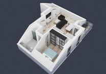 Barrierefreie 2 Zimmer Wohnung, ErstbezugNeubau, zentrumsnah