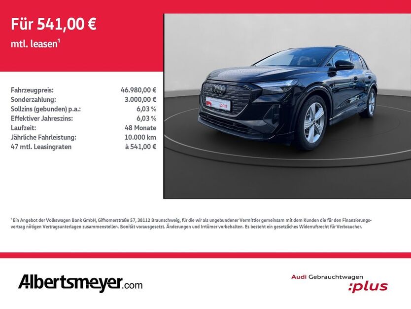 Audi Q4 e-tron 26.000 km 46.980 € Nordhausen 99734