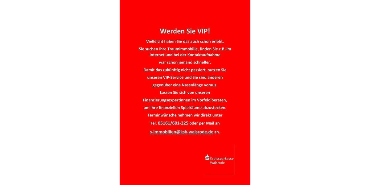 Etagenwohnung Walsrode - 2 Zimmer, 52 m&sup2;, 149.000&euro; | Angebot:26155503