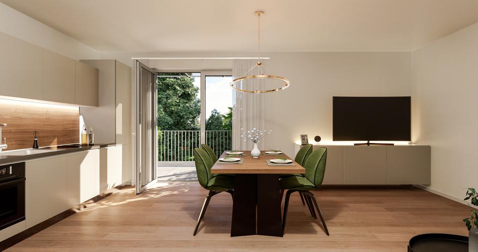 Erdgeschoßwohnung Wehringen - 1.5 Zimmer, 53 m&sup2;, 749&euro; | Angebot:24523374