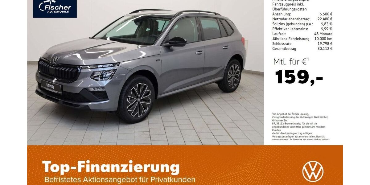 Skoda Kamiq 1.444 km 27.980 &euro; Amberg 92224