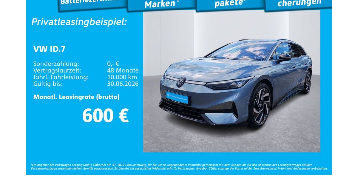 VW ID.7 14.434 km 54.670 &euro; Hamburg 22111