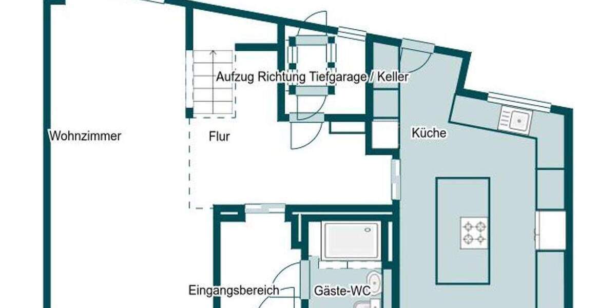 Reihenmittelhaus Düsseldorf Bilk - 4 Zimmer, 146 m&sup2;, 1.399.000&euro; | Angebot:25155914