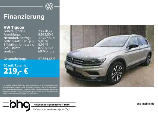 VW Tiguan 100.209 km 22.860 &euro; Bühl 77815