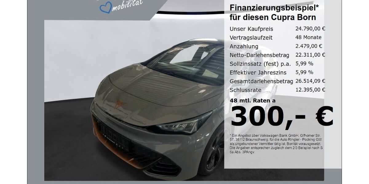 Cupra Born 37.859 km 24.790 &euro; Pocking 94060