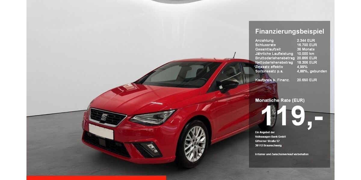 Seat Ibiza 15.199 km 20.350 &euro; Regensburg 93055