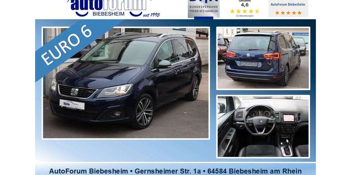 Seat Alhambra 183.000 km 18.999 &euro; Biebesheim am Rhein 64584