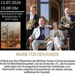 Musik für den Kaiser - Musik wie sie Ende des 19 Jhds erklungen hat