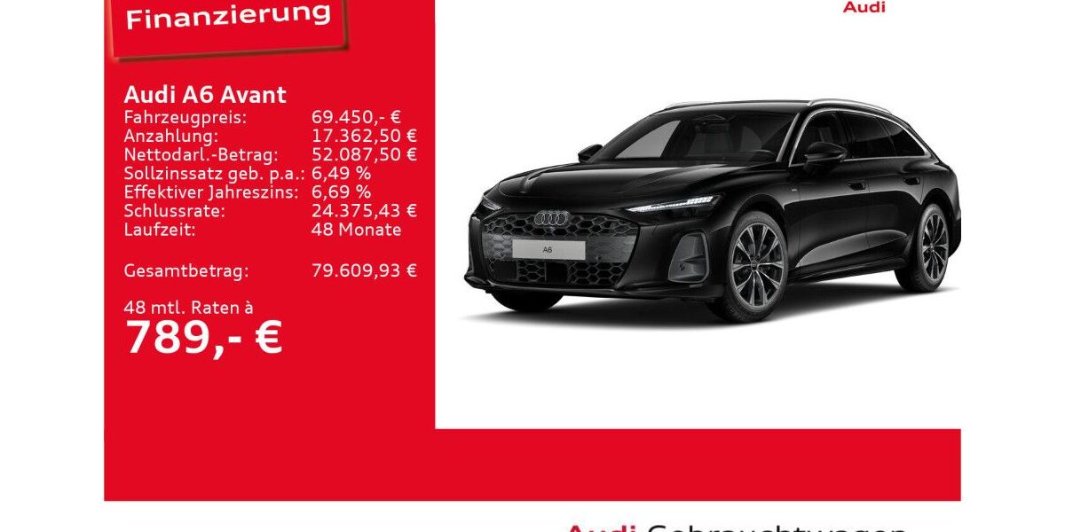 Audi A6 4.001 km 69.450 &euro; Ulm 89073