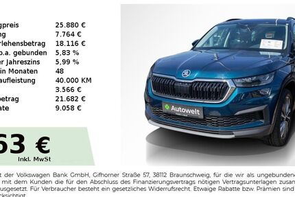 Skoda Kodiaq 98.250 km 25.440 &euro; Nürnberg 90431