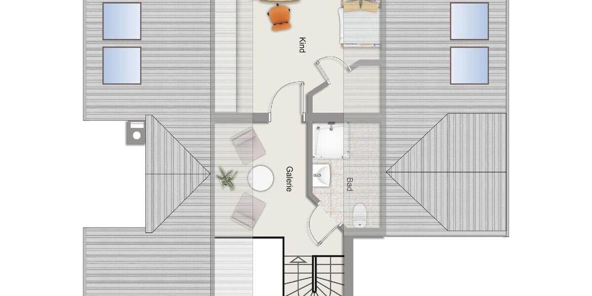 albero:) 4-Zimmer-Galerie-Maisonette in ruhiger Anwohnerlage - Maisonettenwohnung Hainburg Klein-Krotzenburg | Angebot:25999880