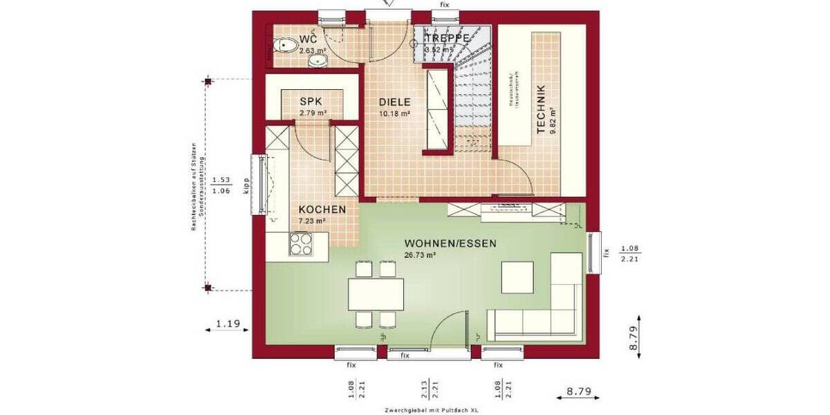 Einfamilienhaus Wincheringen - 4 Zimmer, 124 m&sup2;, 763.481&euro; | Angebot:26044159