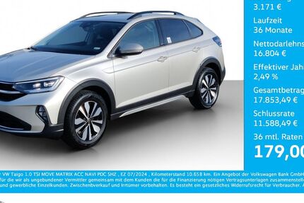 VW Taigo 10.658 km 19.975 € Bernsdorf 09337