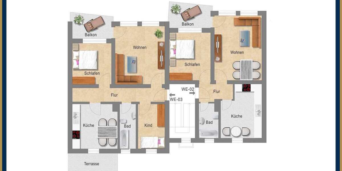 Wohnung zum Kaufen in Eitelborn 199.000 € 132 m² 5 zimmer