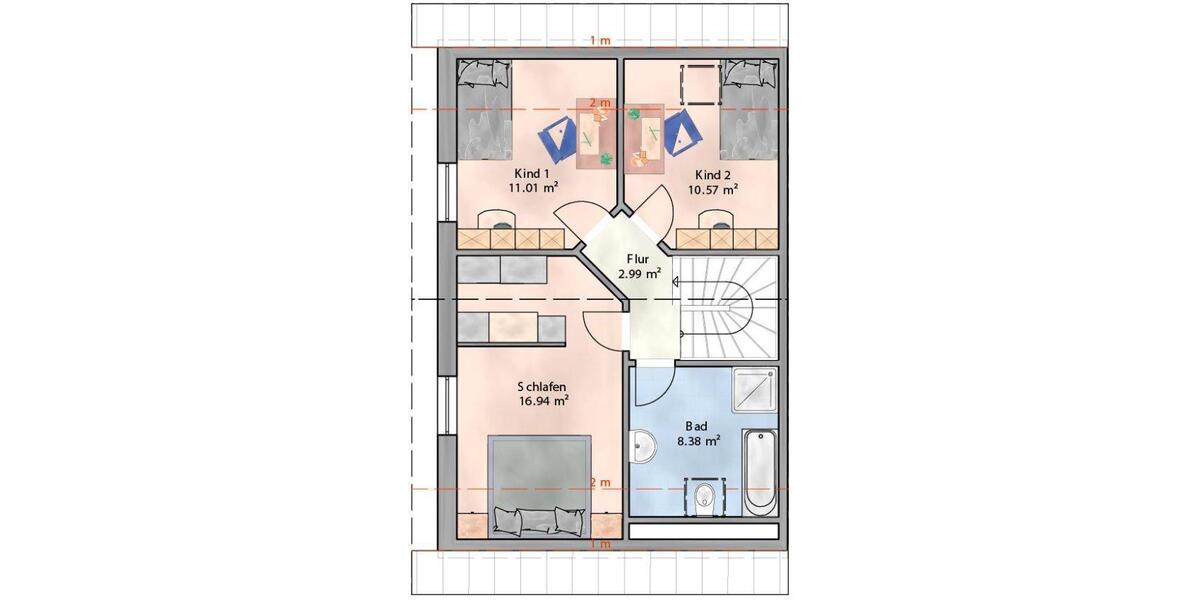 Doppelhaushälfte Bad Hersfeld - 4 Zimmer, 120 m&sup2;, 494.500&euro; | Angebot:26252729