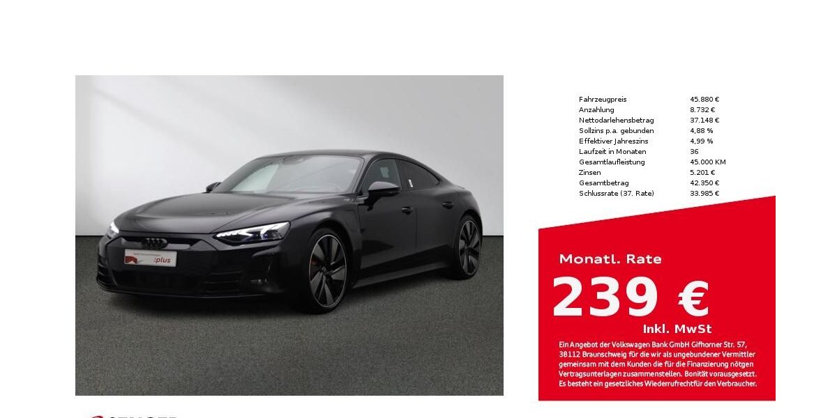 Audi e-tron GT 104.049 km 45.480 &euro; Lingen 49809