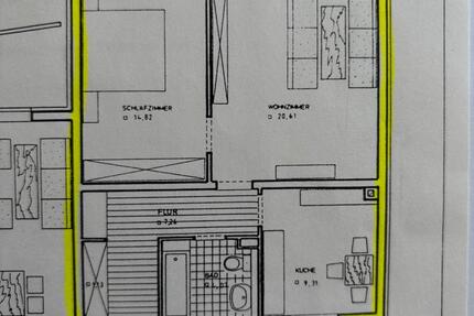 Wohnung Trier Kürenz - 2 Zimmer, 61 m&sup2;, 139.000&euro; | Angebot:26418322