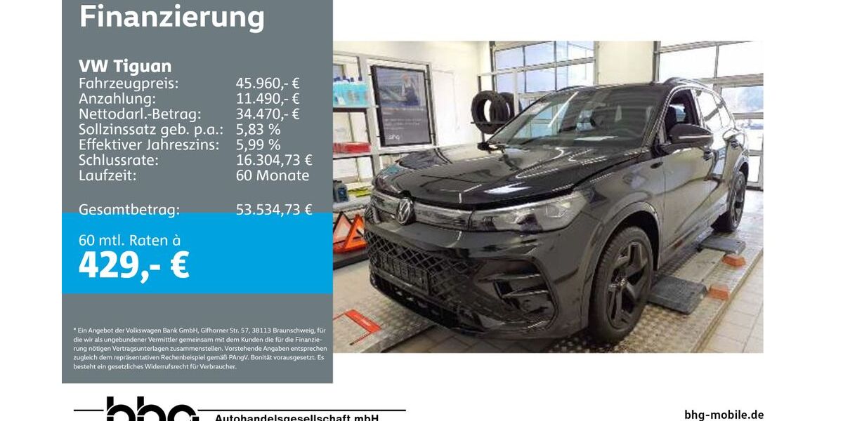 VW Tiguan 6.536 km 45.960 &euro; Rottweil 78628
