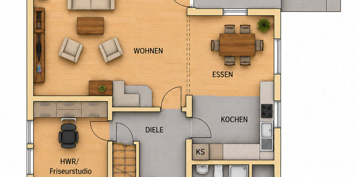 Einfamilienhaus Neutraubling - 5 Zimmer, 125 m&sup2;, 489.000&euro; | Angebot:26798749