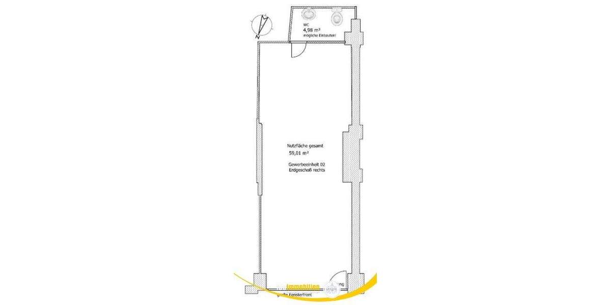 Gewerbeobjekt Freital Potschappel - 1 Zimmer, 380&euro; | Angebot:23969279