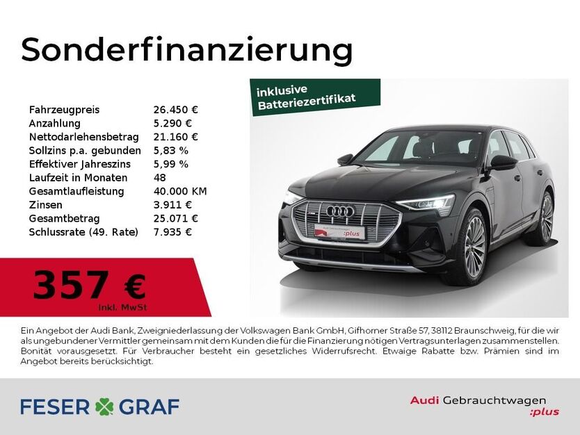 Audi e-tron 119.600 km 25.990 € Nürnberg 90441