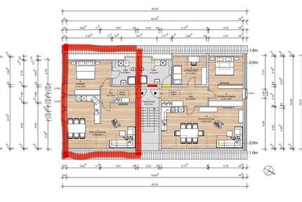 Wohnung Neuenhaus - 2 Zimmer, 68 m&sup2;, 600&euro; | Angebot:25354402
