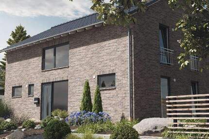 INKLUSIVE GRUNDSTÜCK: Zeitlose Eleganz im modernen Town & Country Landhaus in Mühlhausen 5 zimmer